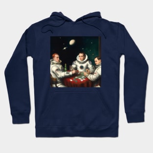 Astronauts Play Poker is Space and NASA Can't Stop Them Hoodie